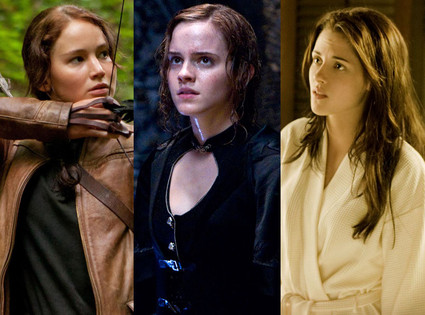Twilight Saga: Breaking Dawn, Harry Potter and the Deathly Hallows, The Hunger Games Twilight Saga: Breaking Dawn, Harry Potter and the Deathly Hallows, The Hunger Games